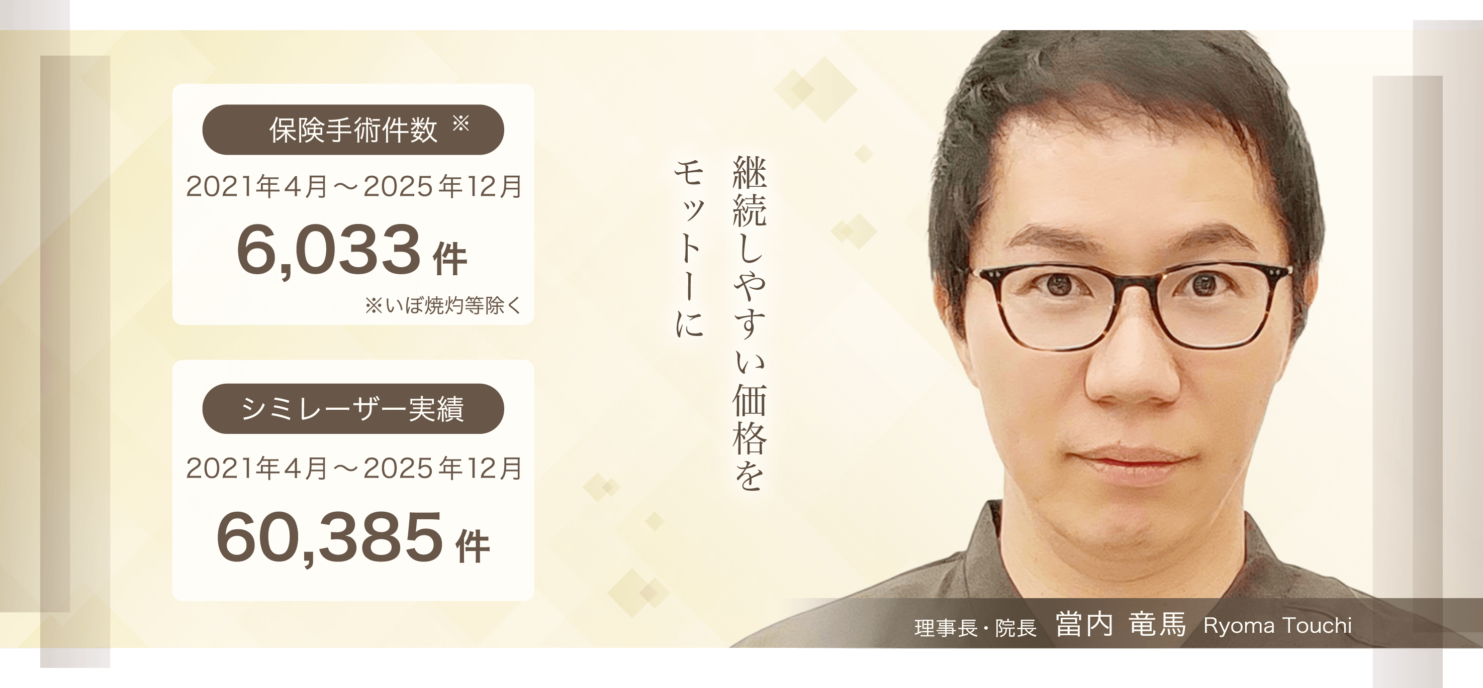 継続しやすい価格をモットーに